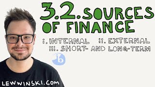 3.2 SOURCES OF FINANCE / IB BUSINESS MANAGEMENT / internal, external, short and longterm