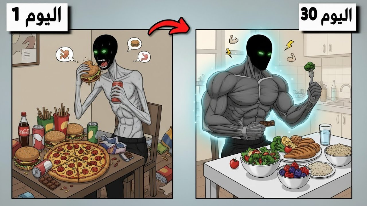 رمضان التحول | أخطر أكلات ومشروبات رمضان (تبني جسمك أو تدمره)