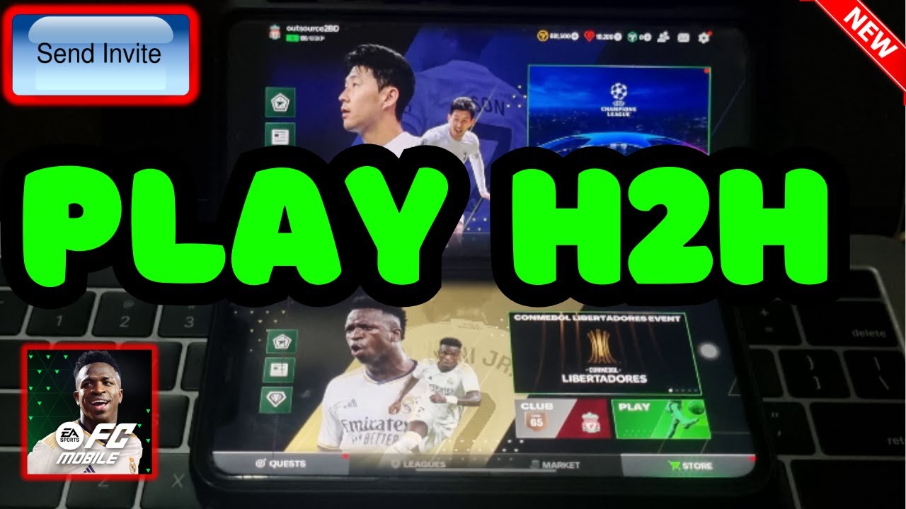 How To Play H2H in Fifa Mobile with Friends 2024 | Play Head to Head FC