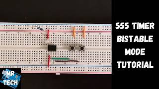 Making a 1-bit memory (555 timer bistable mode)