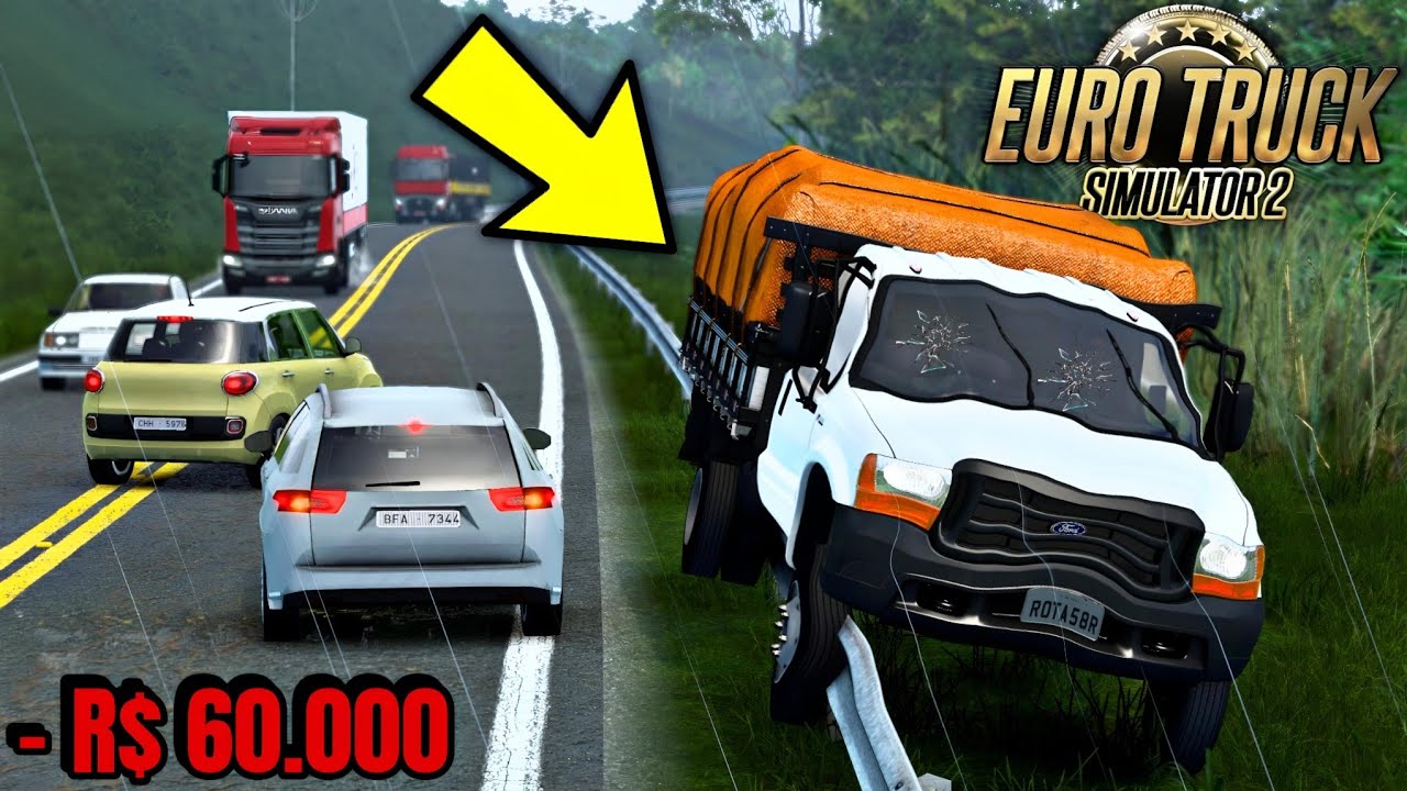 O CONSERTO DA F-4000 FICOU MUITO CARO, EU NÃO TENHO O DINHEIRO! -  ETS 2 BRASIL #27