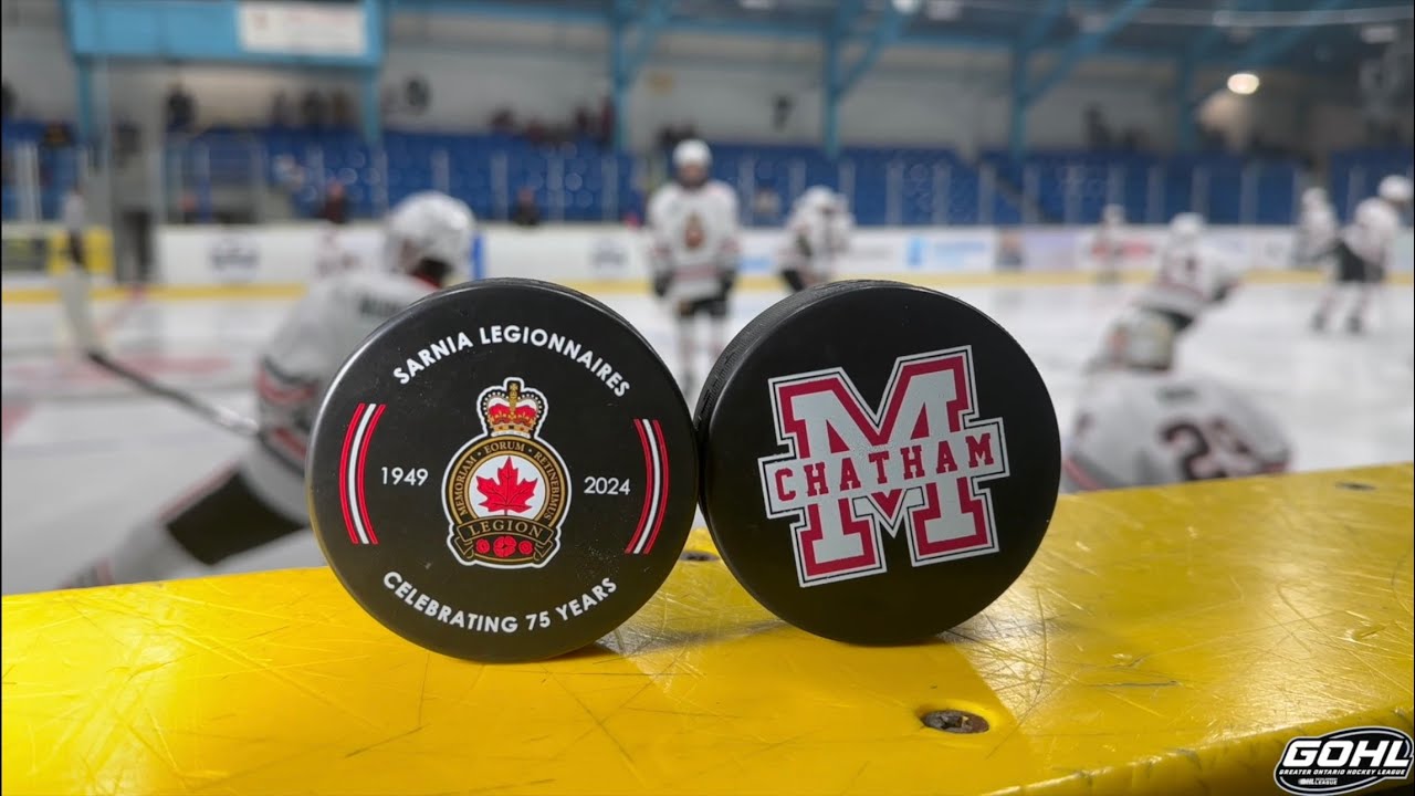 GOHL Spotlight Game — Chatham Maroons против Sarnia Legionnaires