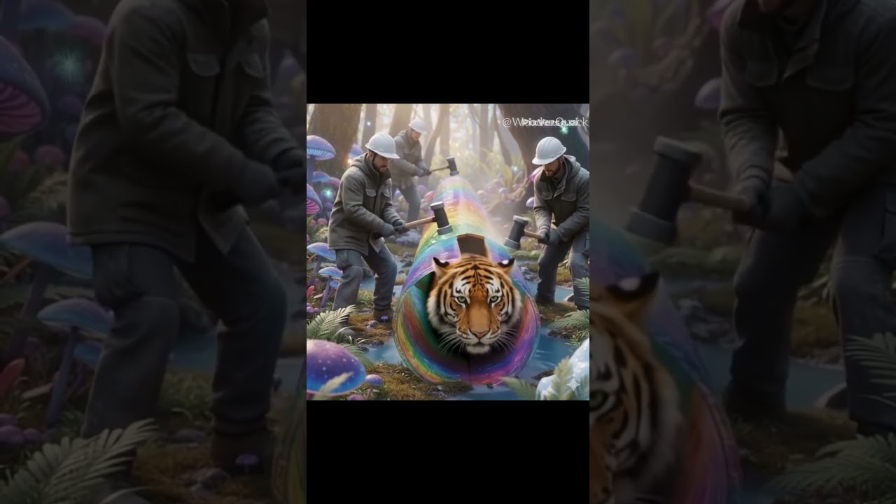 👉 “Wood Cutting Rescue 🦁 | 