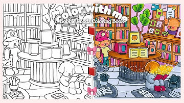 Color With Me 📕🍂 Bobbie Goods ‘Fall-Winter’ Coloring Book + Ohuhu Markers (Chatty Coloring Vlog)