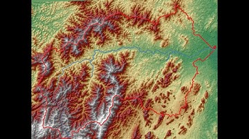 การ Export Layers (Shapefile) จาก HEC HMS