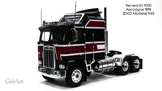 Modellino Kenworth K100 Aerodyne 1:43 IXO – Verde – Anno 1976 – Edizione TR182