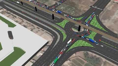 Microscopic Traffic Simulation of Dhaka Purbachol Expressway - VISSIM
