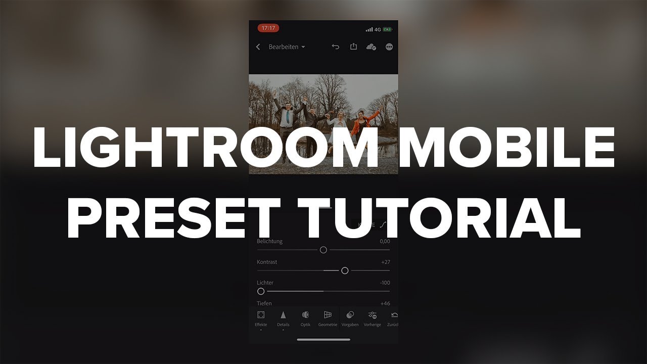 Lightroom Mobile Presets Erstellen Und Importieren Tutorial