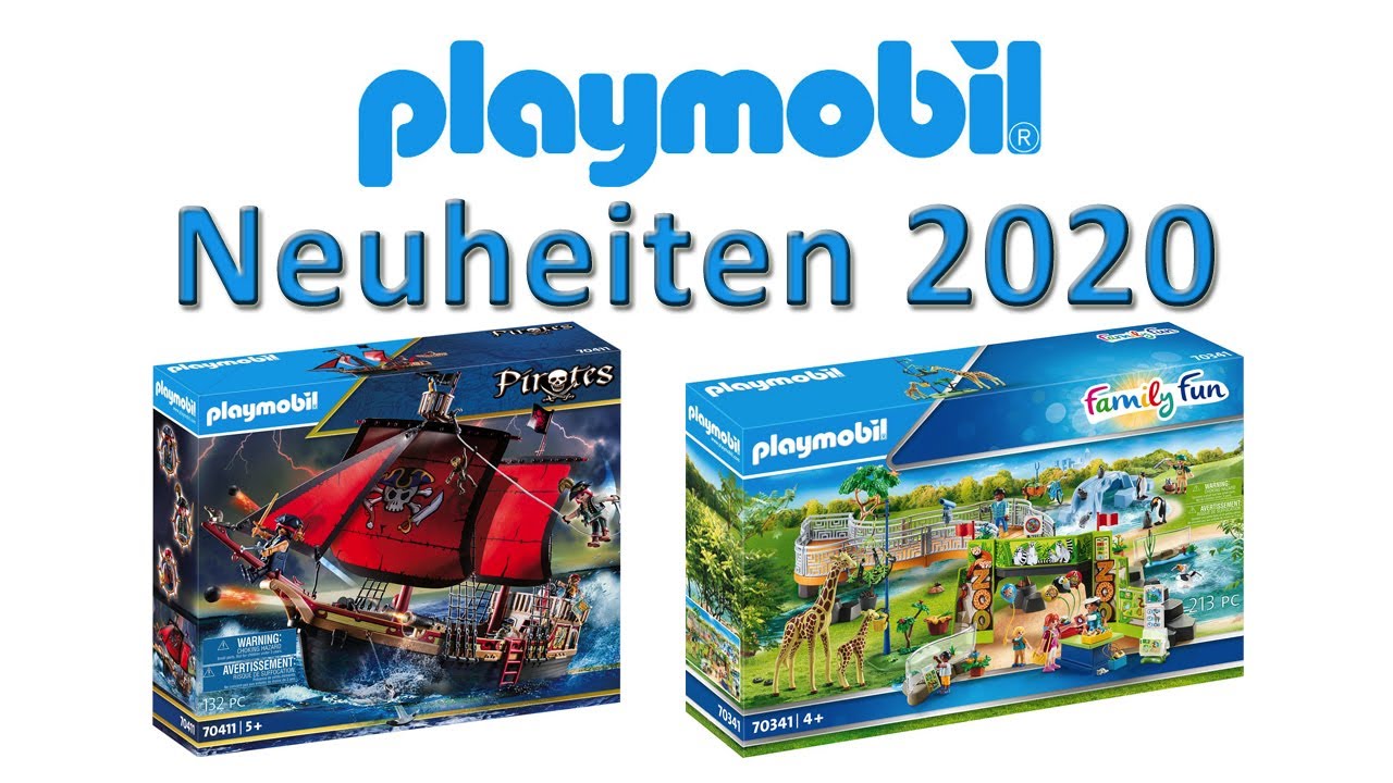 Die #Playmobil #Neuheiten 2020 Slideshow - welche Neuheiten erwarten uns  bis April - YouTube