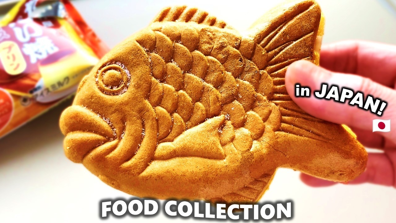 8 UNIQUE ICE CREAM 🇯🇵🍨 Japan supermarket food Collection! 🌈 TAIYAKI ICE CREAM PUDDING & more!