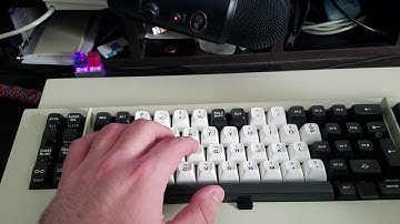 IBM Beamspring 3276 keyboard typing sound test with and w/o solenoid