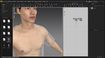 Marvelous Designer 9.5: Environment & User Settings - Vertical View Toggle Menu(3D)