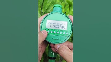 วิธีตั้งโปรแกรมเครื่องรดน้ำอัตโนมัติ ตั้งง่ายๆทำตามได้เลย#เครื่องรดน้ำอัตโนมัติ #ลุงพิทสนุกขาย