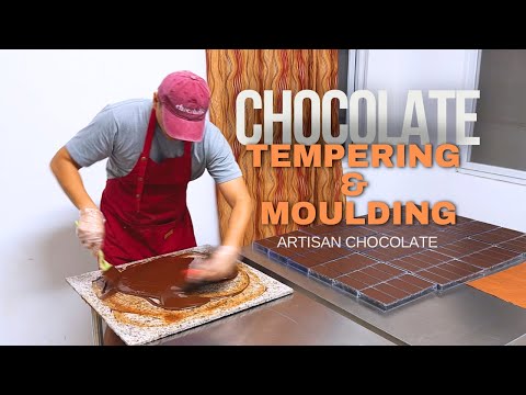 Philippines Bulacan Chocolate Maker on tempering bean-to-bar chocolate
