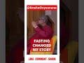 Fasting Changed it all - Mosy Madugba || Walking in the Supernatural