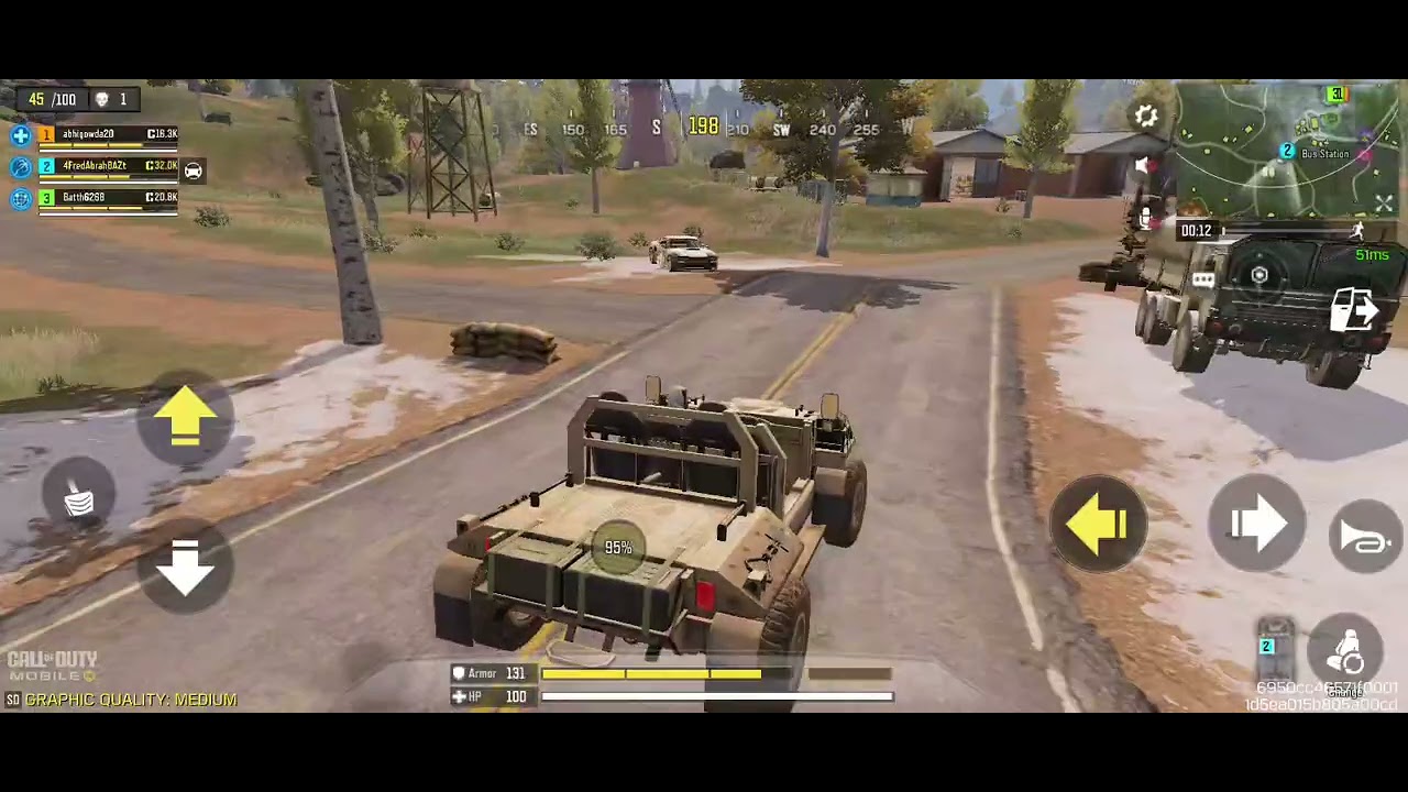 Playing call of duty br 