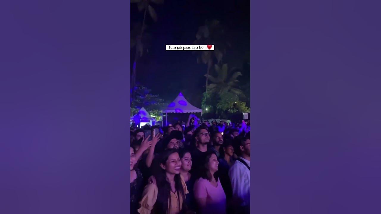 Tum jab Paas ati ho by prateek kuhad in live concert goa
