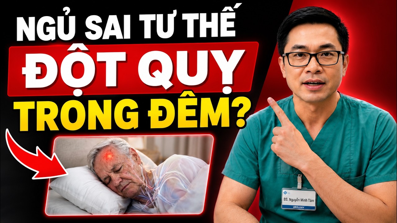 Tại Sao Bác Sĩ Tim Mạch CẢNH BÁO Một Tư Thế Ngủ Có Thể Làm Tăng Nguy Cơ ĐỘT QUỴ