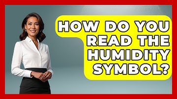 How Do You Read The Humidity Symbol? - Weather Watchdog