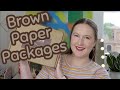 Brown Paper Packages Unboxing | August 2020