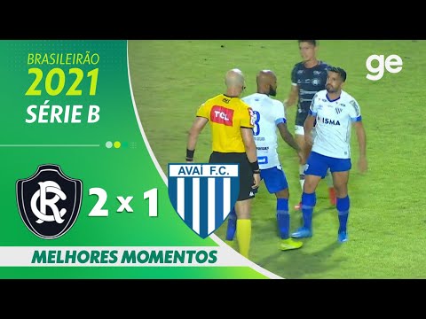 REMO 2 x 1 AVAÍ | MELHORES MOMENTOS | 24ª RODADA BRASILEIRÃO SÉRIE B 2021 | ge.globo