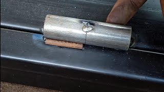 few people know, how to install iron door hinges