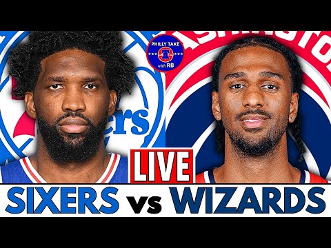 Sixers Vs Wizards Live Play-by-play & Postgame Show