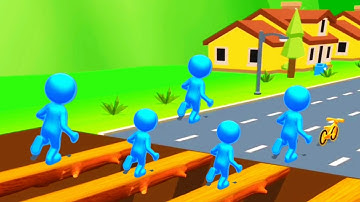 Shape-shifting All Levels Gameplay Android IOS, Walkthrough Mobile Stick Run