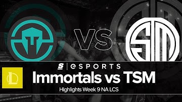 Highlights: IMT vs TSM (NA LCS Summer W9D1 Full Series)