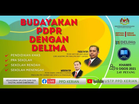 BUDAYAKAN PDPR DENGAN DELIMA