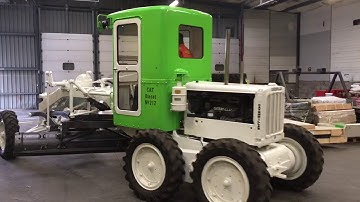 CAT 212 historic motor grader MvO