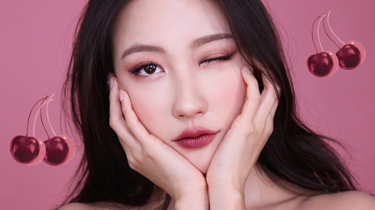 [Eng]🍒체리메이크업+Vlog+영어인터뷰❓😲🎤 l 이사배(RISABAE Makeup)