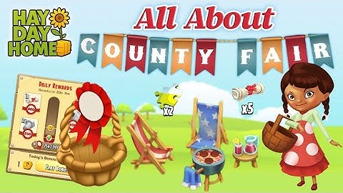 All About County Fair 🥇 | Everything You MUST Know! #HayDay #CountyFair  #HayDayCountyFair