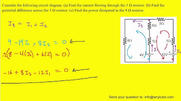 Consider the following circuit diagram