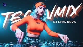 DJ LYRA NOVA - Turn Up the Night | Techno Mix 2025 (Official Video)