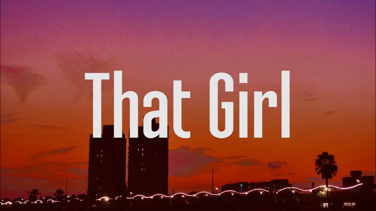 Khamari That Girl (Lyrics) YouTube