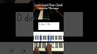 Chords From “Whom Shall I Fear” #gospel #pianolessons #piano #chords