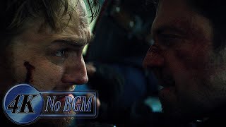 Sam and Bucky vs. John Walker Fight Scene [No BGM] | The Falcon and the Winter Soldier