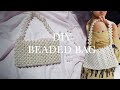 DIY Pearl Beaded Bag Tutorial