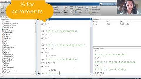 Matlab Introduction-Definition of variables-Assignment operator-Part 8