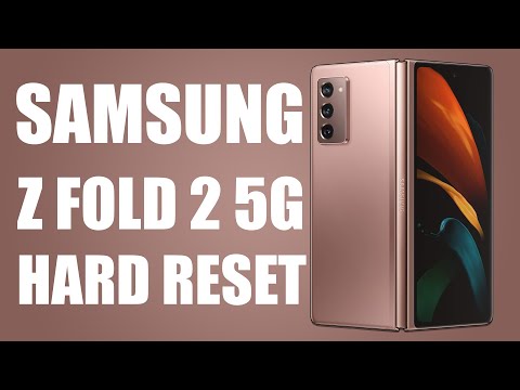 SAMSUNG Z FOLD 2 5G HARD RESET | Z FOLD 2 5G FACTORY RESET