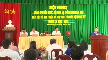 Chủ tịch Quốc hội Nguyễn Thị Kim Ngân tiếp xúc cử tri phường Phú Thứ, quận Cái Răng, TP Cần Thơ