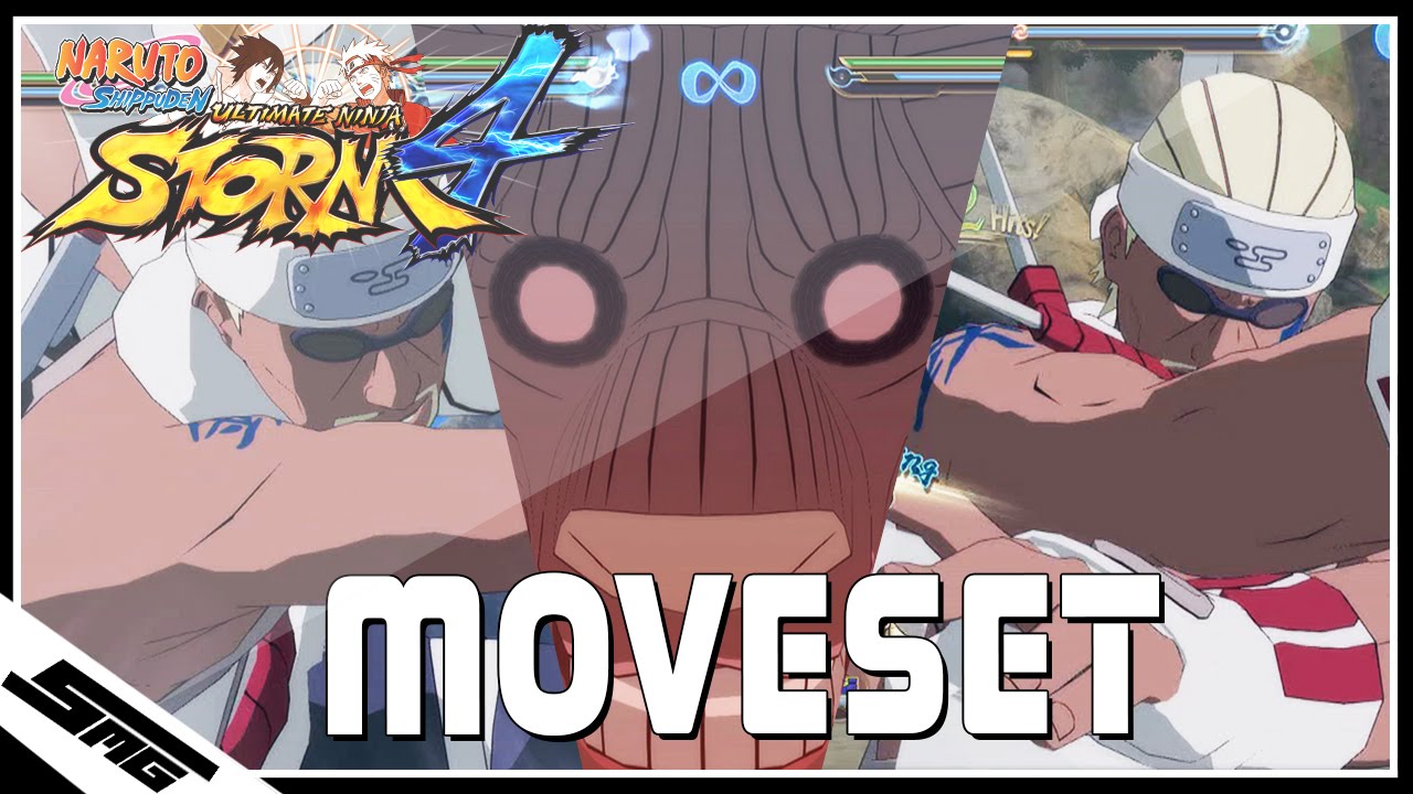 Naruto Ultimate Ninja Storm 4 Killer Bee Complete Moveset