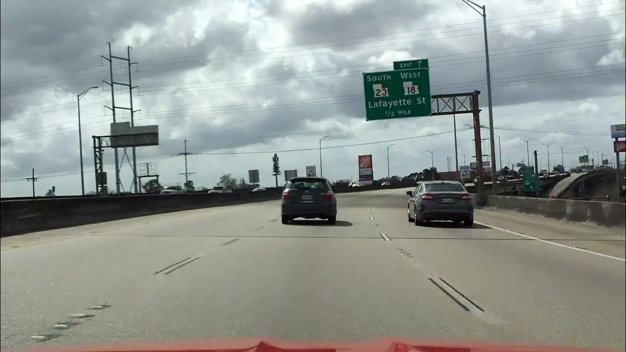 Westbank Expressway (Interstate 910/US 90 Business Exits 9 to 4