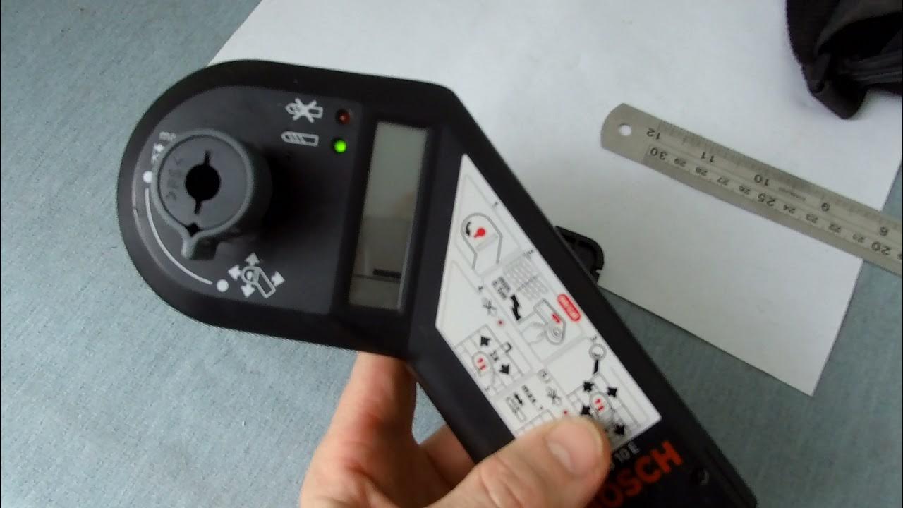 Цифровой Детектор Металлов Bosch DMO 10 E - YouTube