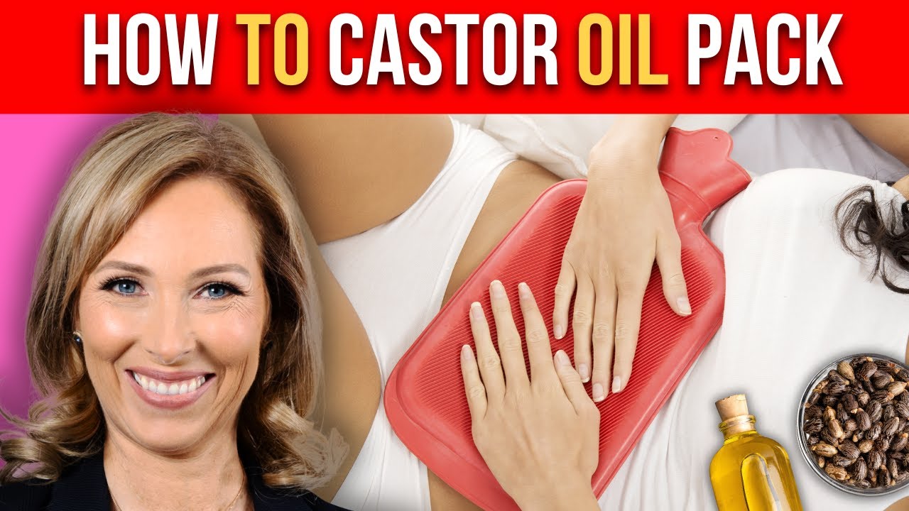 How to Make Your Own CASTOR OIL Pack | Dr. Janine - YouTube