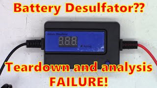 Battery Desulfator teardown FAIL