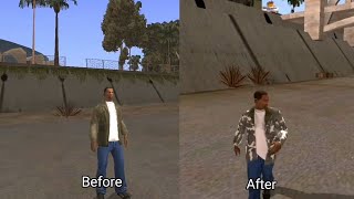 How to create your own style of clothes for player cj😗 | Gta San Andreas screenshot 2
