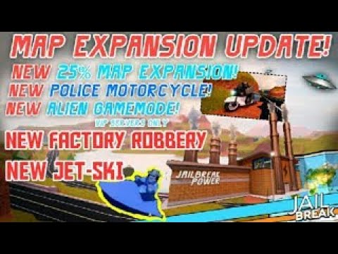 Roblox Jailbreak Map Expansion And Power Plant Robbery - roblox jailbreak map expansion