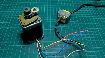 Sürücüsüz step motor çalıştırma - Driverless stepper motor runing